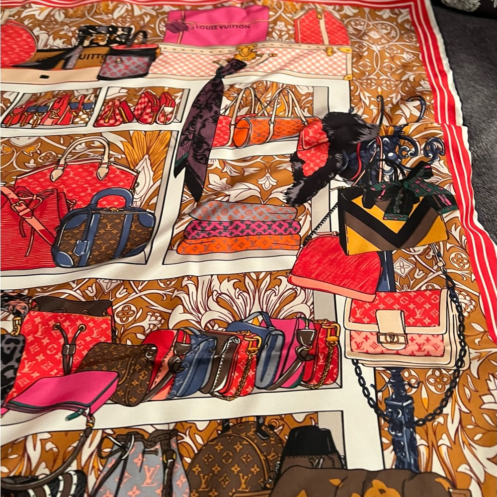 Louis Vuitton Multicolor Scarf - Picture 7 of 12